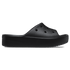 Classic Platform Slide Slippers Black