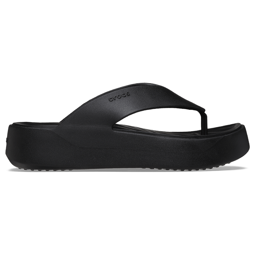 Getaway Platform Flip Slippers Black