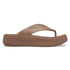 Getaway Platform Flip Slippers Latte
