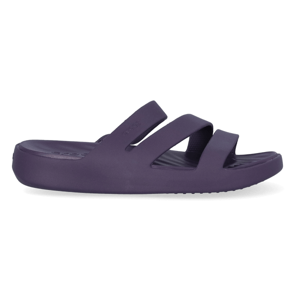 Getaway Strappy Slippers Dark Iris