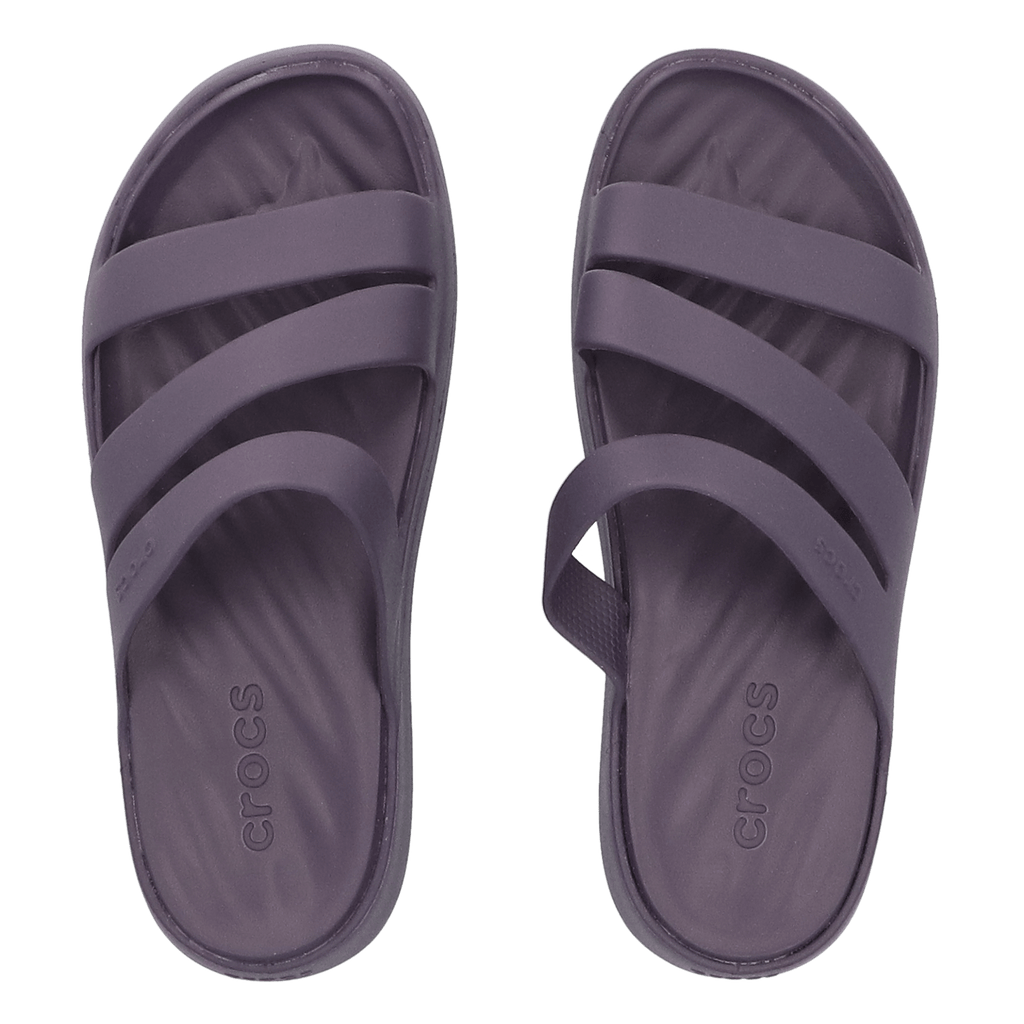 Getaway Strappy Slippers Dark Iris