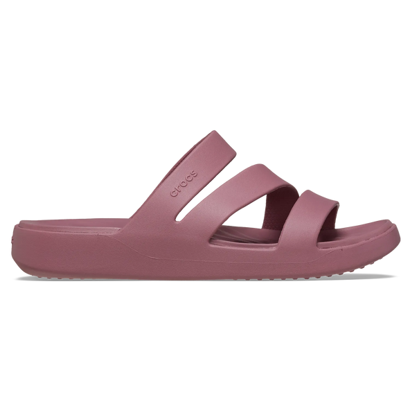 Getaway Strappy Slippers Cassis