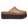 Dylan Platform Clog Dames Sepia