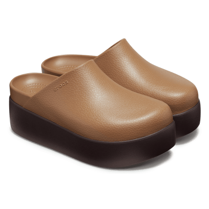 Dylan Platform Clog Dames Sepia