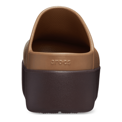 Dylan Platform Clog Dames Sepia