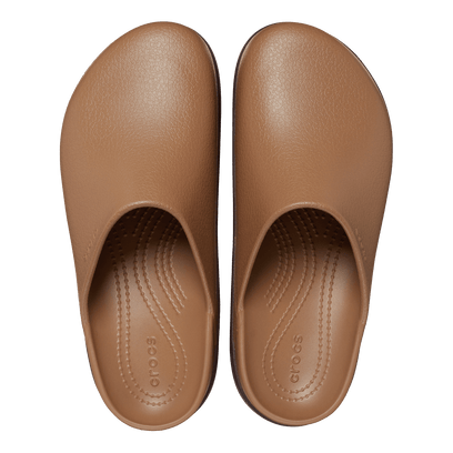 Dylan Platform Clog Dames Sepia