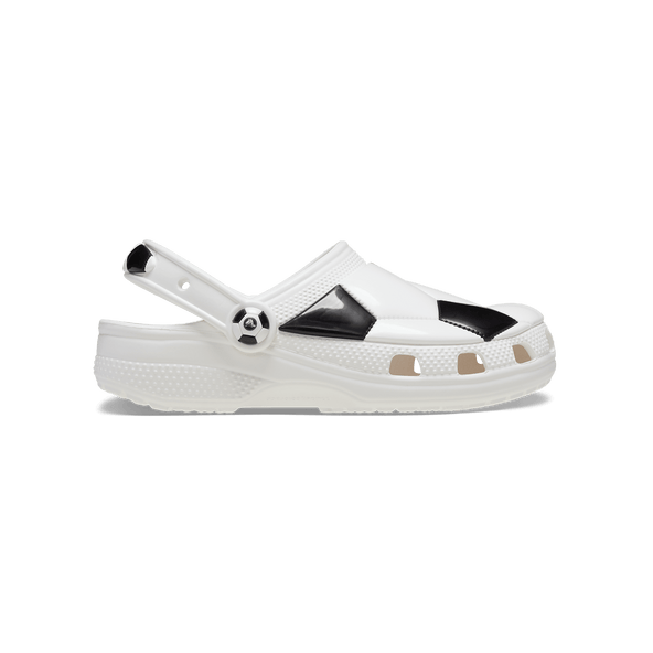 Classic Soccer Ball Clogs Toddler White/Black