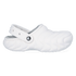 Classic Lined Overpuff Clogs White