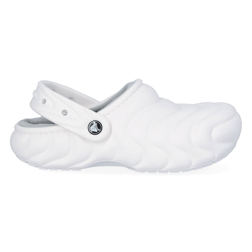 Classic Lined Overpuff Clogs White