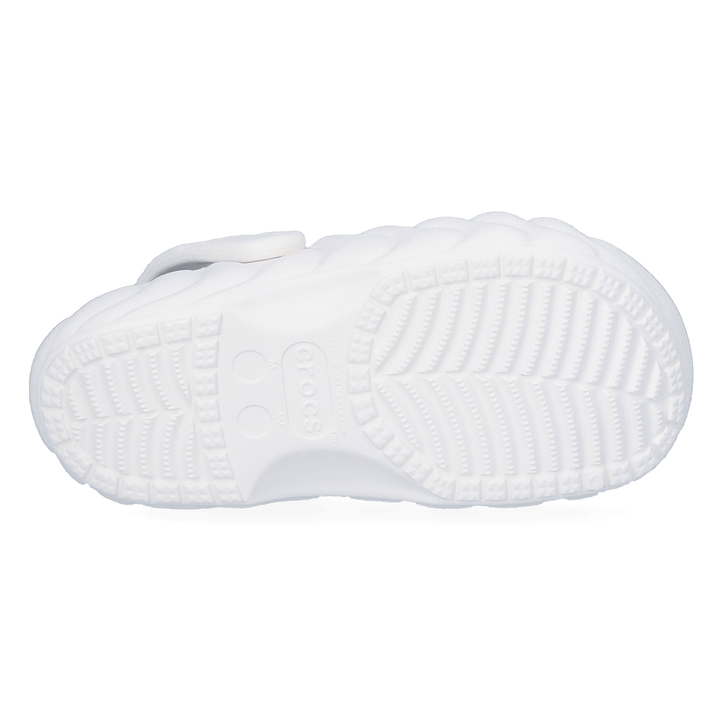 Classic Lined Overpuff Clogs White