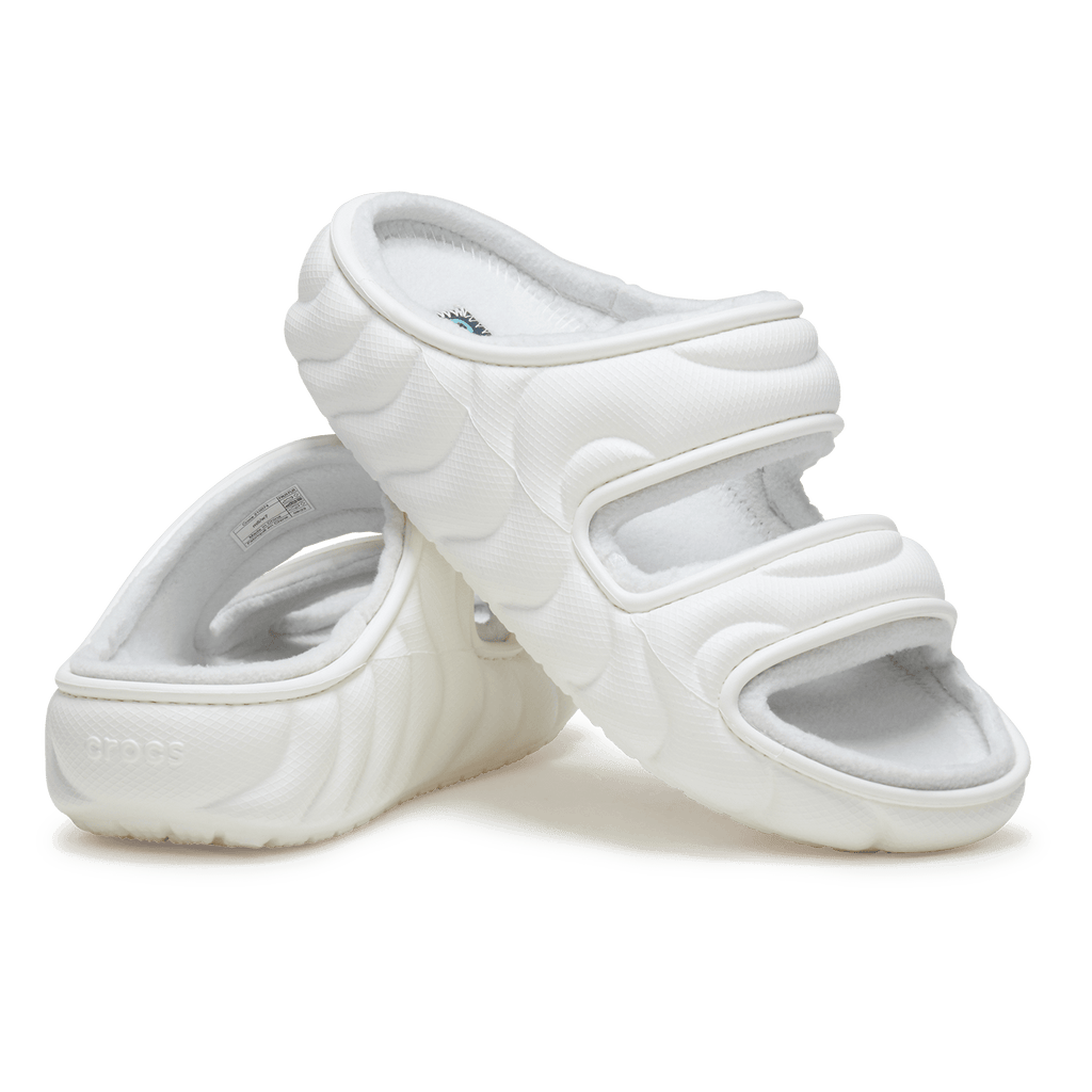 Classic Cozzzy Overpuff Sandal White