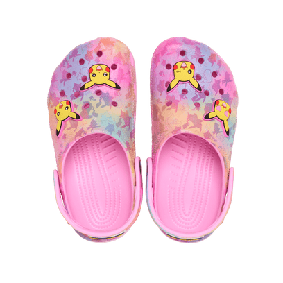 Classic Pikachu Pink Clogs Kids