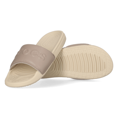 All Day Slide Dames Slippers Bone/Taupe