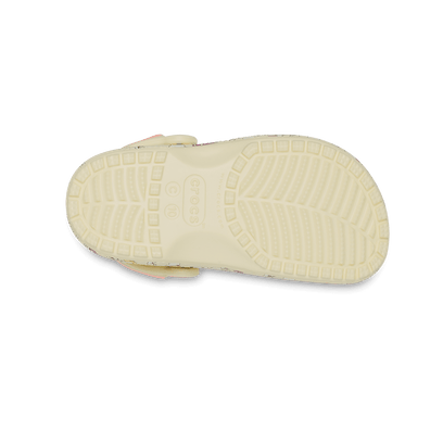 Classic Unicorn Graphic Clogs Toddler Yellow Light