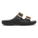 Saturday Metallic Buckle Sandal Dames Slippers Black