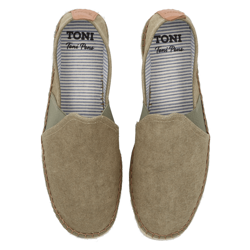 Dago-TC Heren Espadrilles Caqui