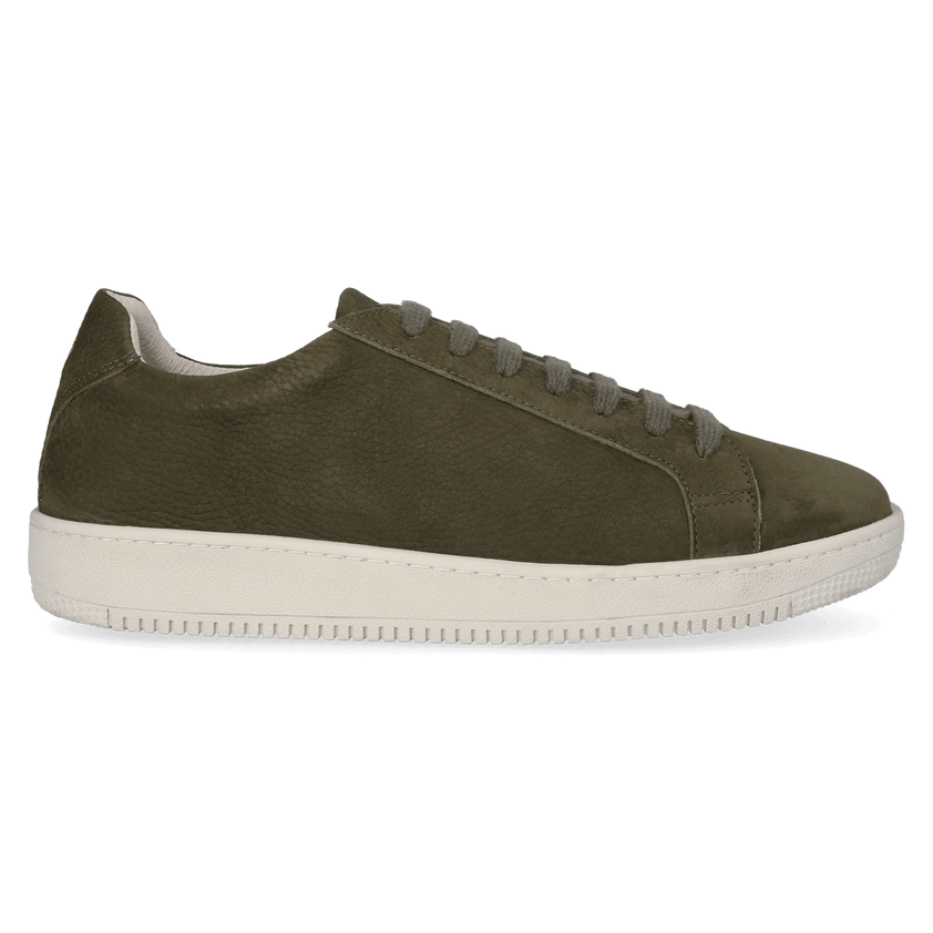 Dalmau Heren Sneakers Nubuck Caqui