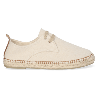 Dixon Canvas Heren Espadrilles Cru