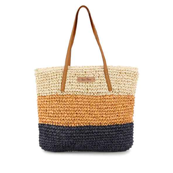Dora Dames Tas Raffia Multi