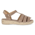 Elena Dames Espadrilles Suede Taupe