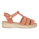 Elena Dames Espadrilles Suede Salmo