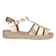 Emma Dames Espadrilles Leer Plati