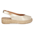 Erica-AS Dames Espadrilles Champagne
