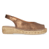 Erica-AS Dames Espadrilles Bronze