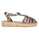 Evian-CA Dames Espadrilles Leer Plom