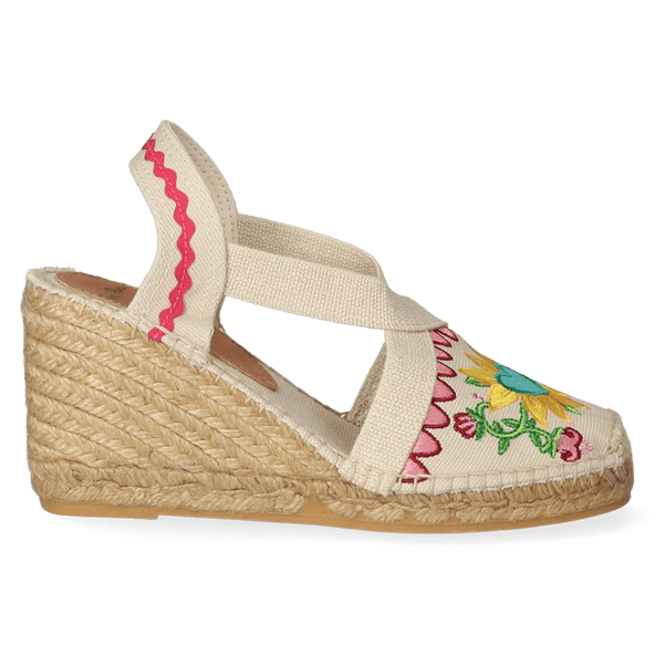 Gardenia Bonita Canvas Dames Espadrilles Multi