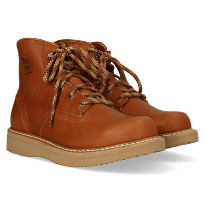 6 Inch Wedge Work Boots Heren Werkschoenen Leer Barracuda Gold