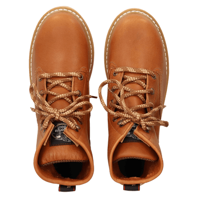 6 Inch Wedge Work Boots Heren Werkschoenen Leer Barracuda Gold