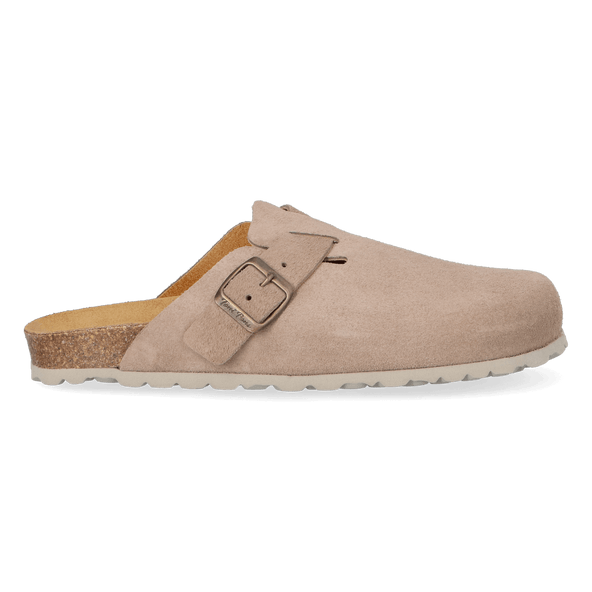 Gregor-QT Heren Clogs Suede Gris