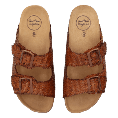 Guam-TE Dames Slippers Leer Cuiro