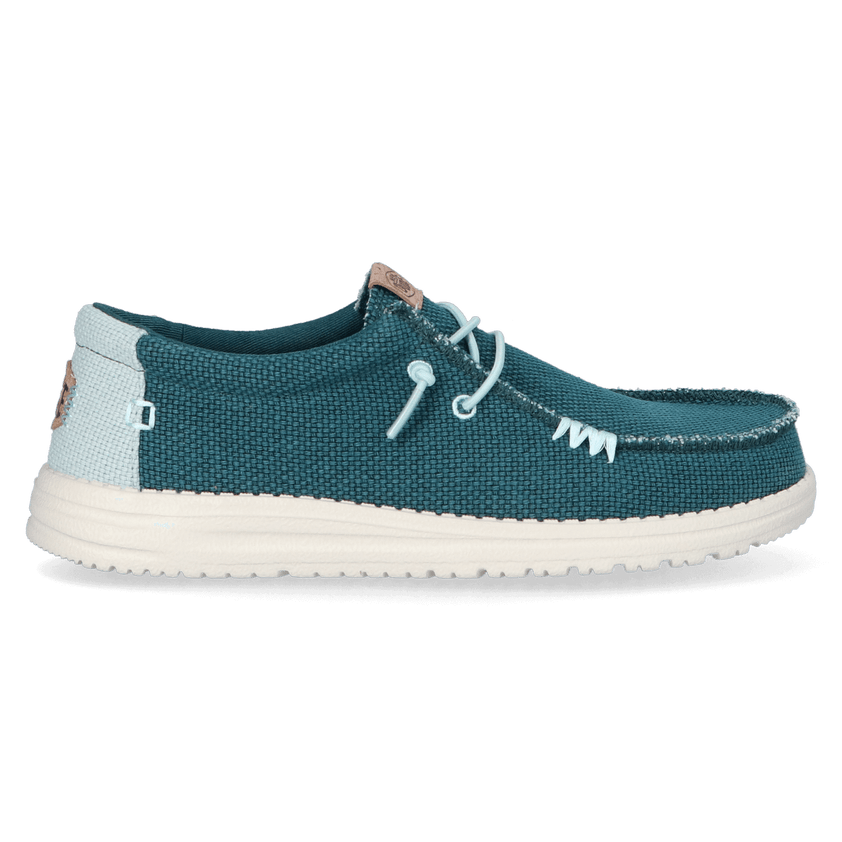 Wally Braided Heren Instappers Deep Green/Harbor Grey