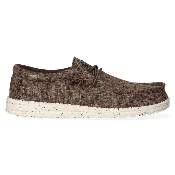 Wally Blend Heren Instappers Linen Dark Brown