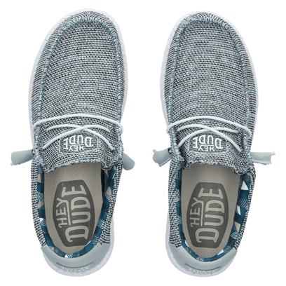 Wally Sox Heren Instappers Ice Grey