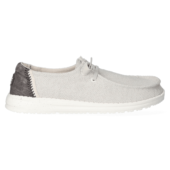 Wendy Woven Dames Instappers Light Grey