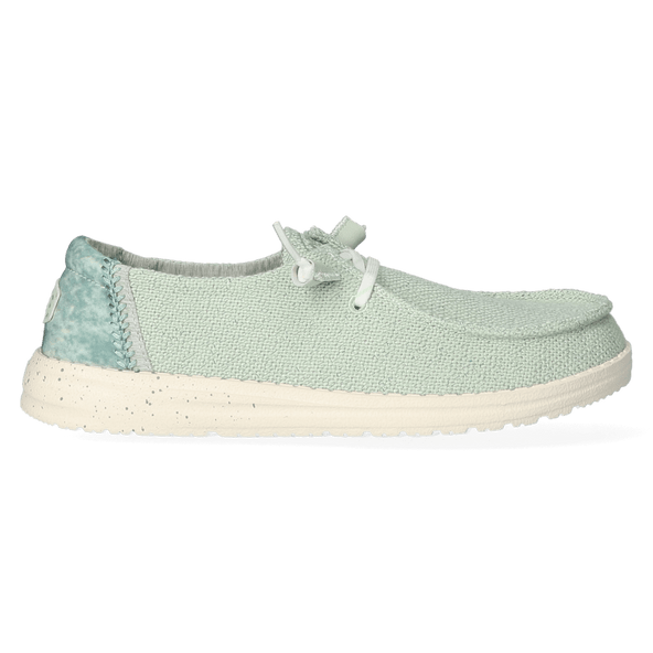 Wendy Woven Dames Instappers Mint