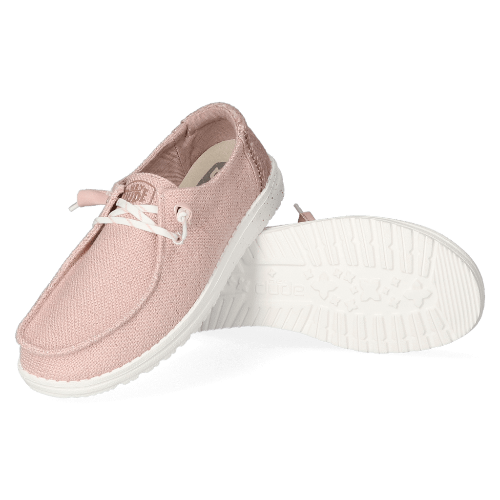 Wendy Woven Dames Instappers Blush