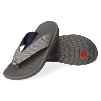 Milo Heren Slippers Grey