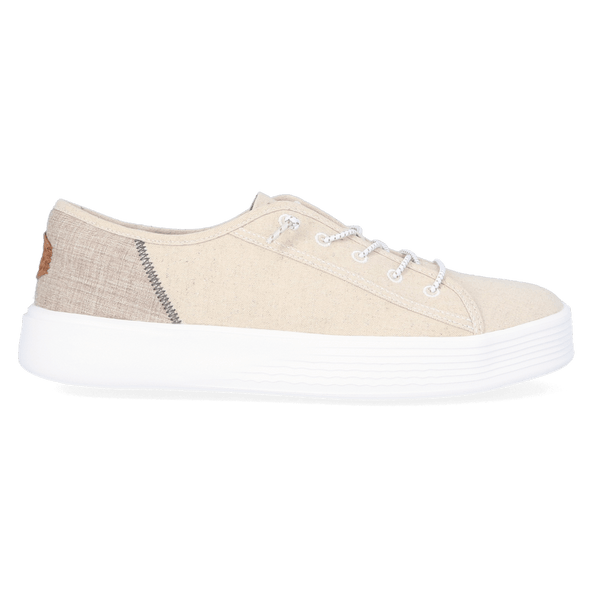 Cody Craft Linen Heren Sneakers White