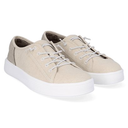 Cody Craft Linen Heren Sneakers White