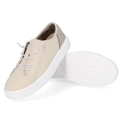 Cody Craft Linen Heren Sneakers White