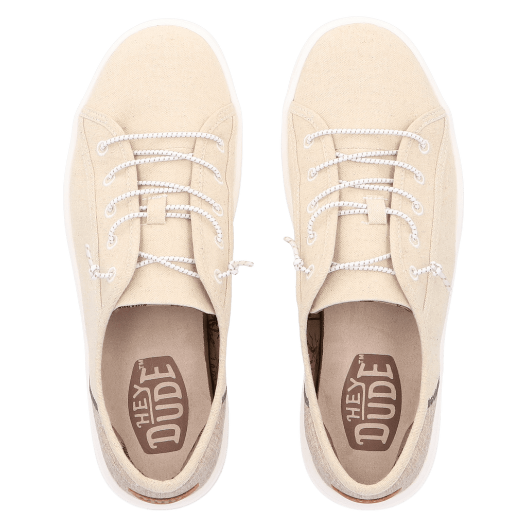 Cody Craft Linen Heren Sneakers White