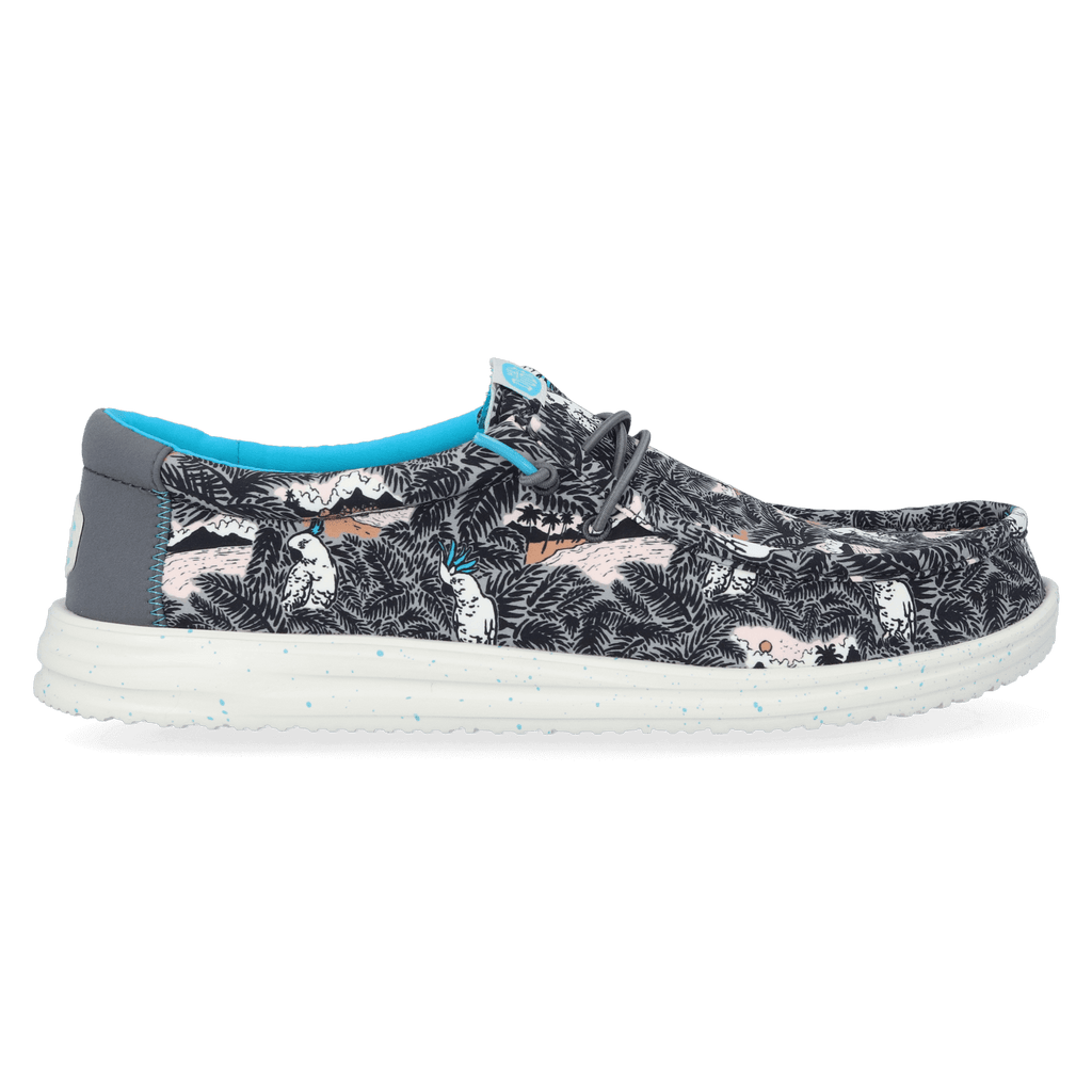 Wally H2O Heren Instappers Tropical Black/Tropical