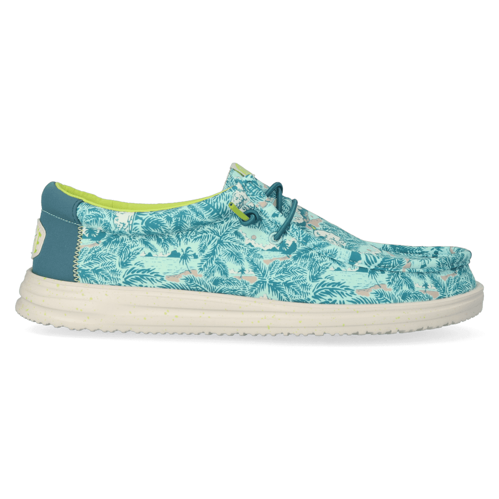 Wally H2O Heren Instappers Tropical Blue/Tropical