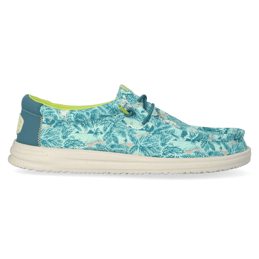 Wally H2O Heren Instappers Tropical Blue/Tropical