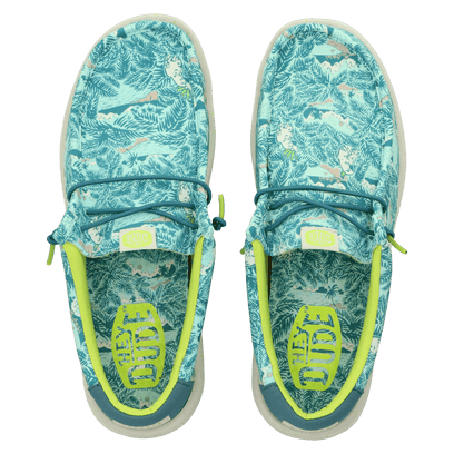 Wally H2O Heren Instappers Tropical Blue/Tropical