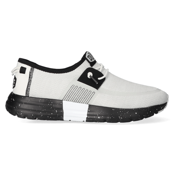 Sirocco Sport Mode Heren Sneakers Heather White/Black